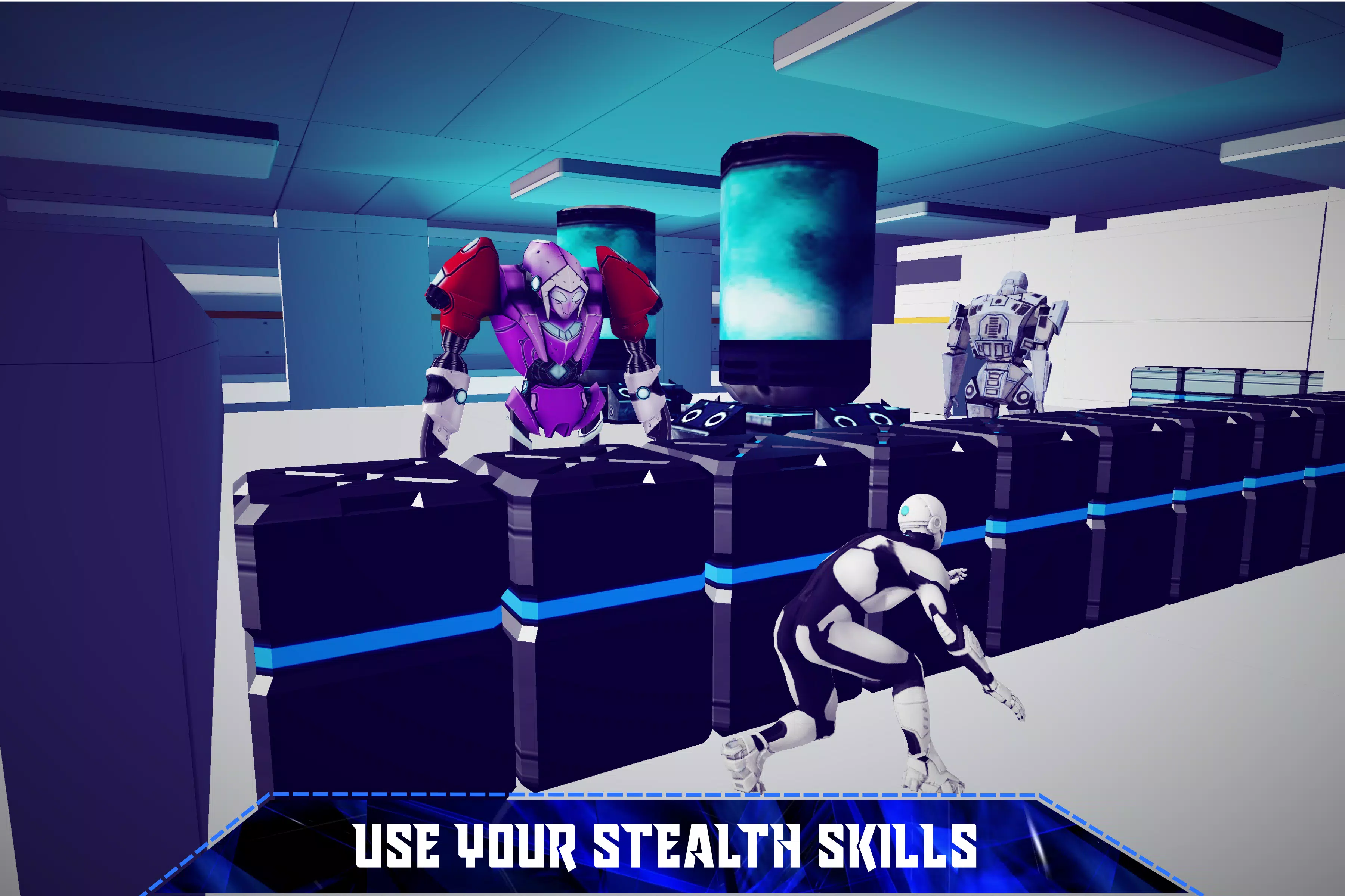 Escape Robot Facility: 3D Cosmic Galaxy Capture d'écran 1