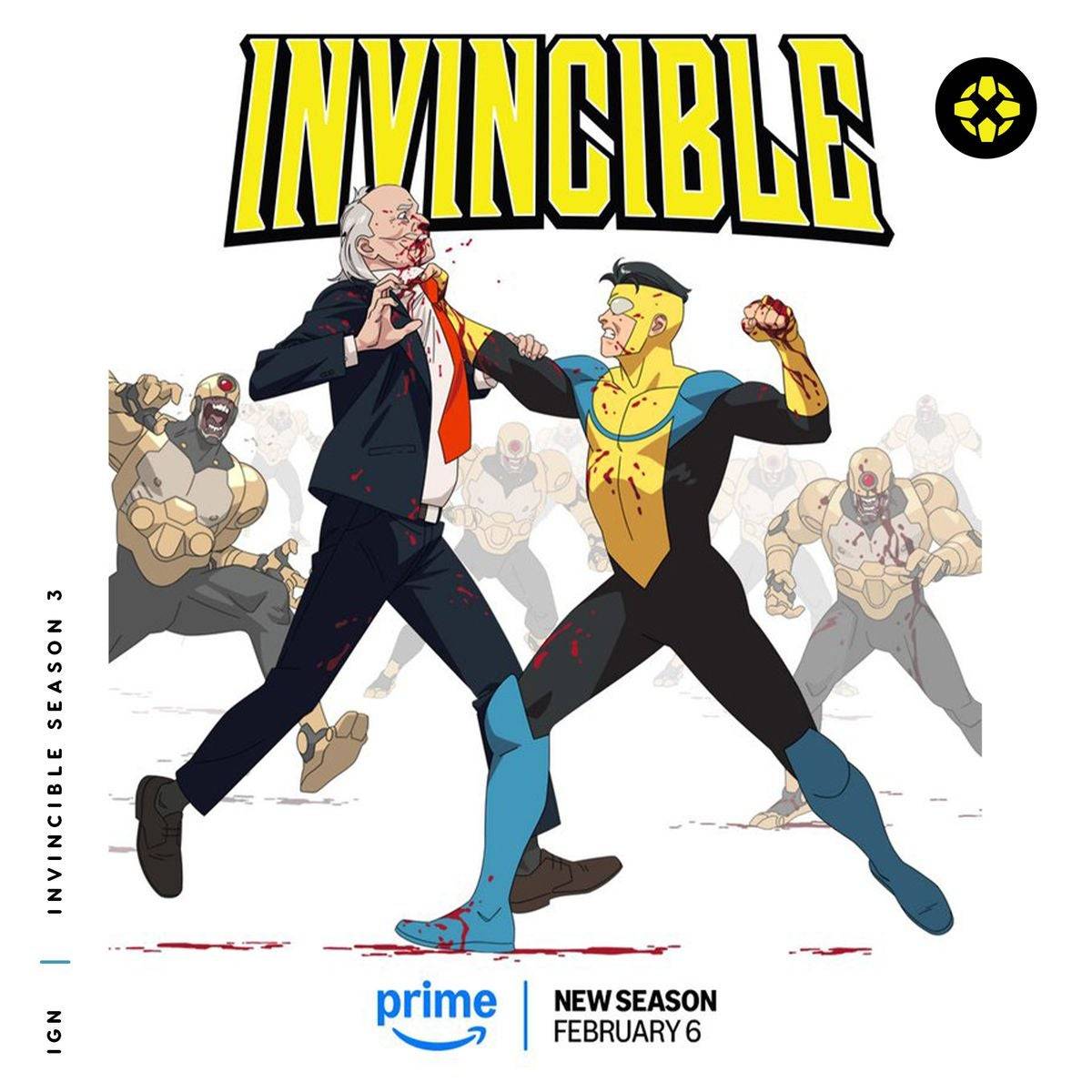 Détails de diffusion d'Invincible saison 3