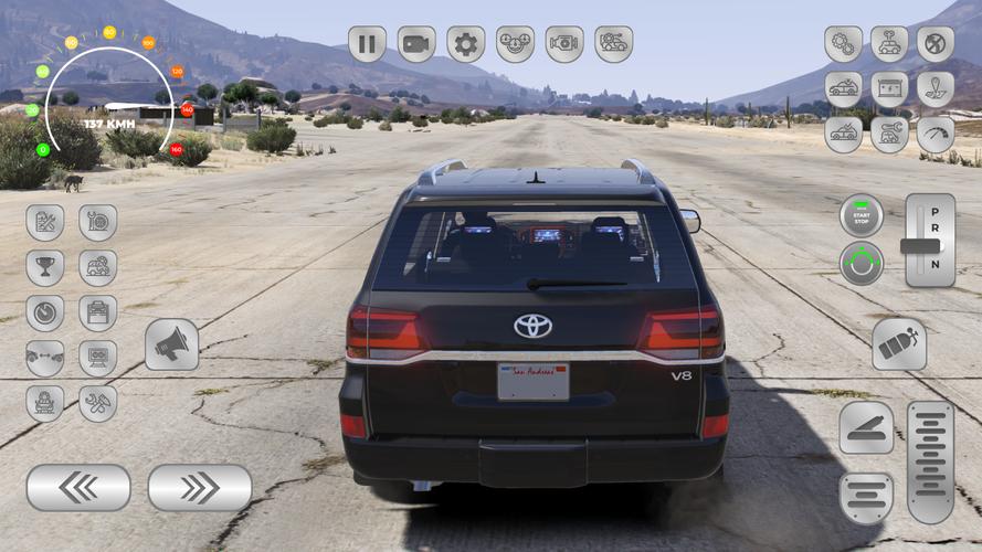 Luxury Land Cruiser Sand Drive Screenshot 1