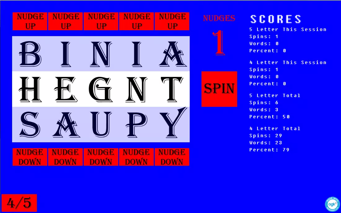 Spin Word Capture d'écran 1