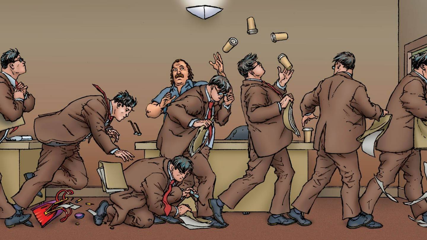 仕事のクラーク・ケント