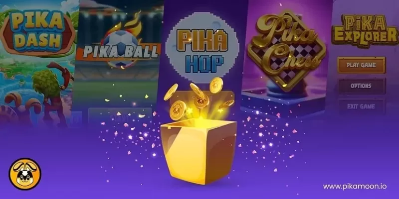 Pikamoon Lança Arcada Crypto Gratuita para Ganhar Jogando