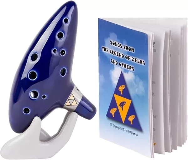 Playable Ocarina with Legend of Zelda Songbook