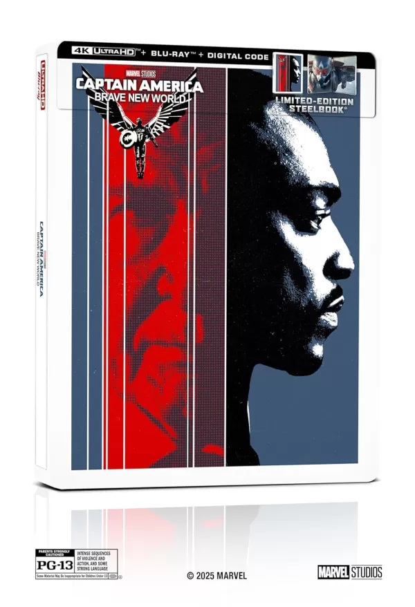 Captain America: Brave New World กำลังได้รับ 4K Steelbook