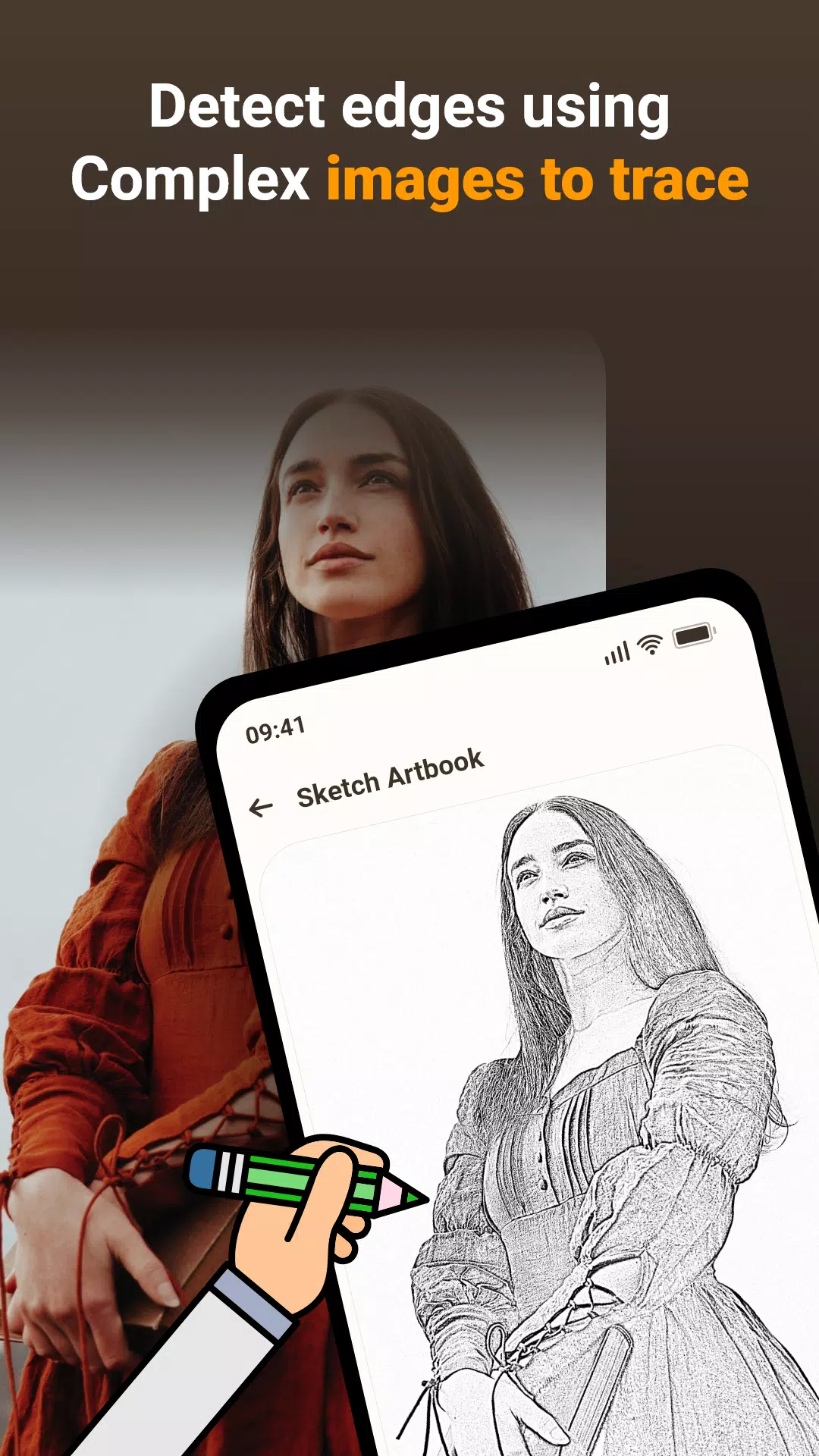 Drawing - Draw, Trace & Sketch 스크린샷 2