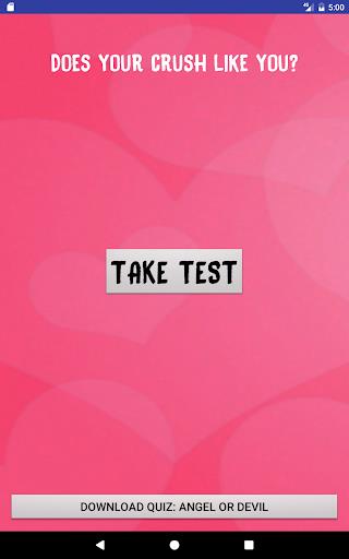 Test: Does your crush like you Screenshot 1