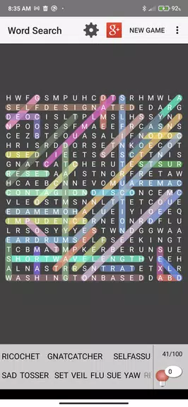 Word Search Puzzle Captura de pantalla 2