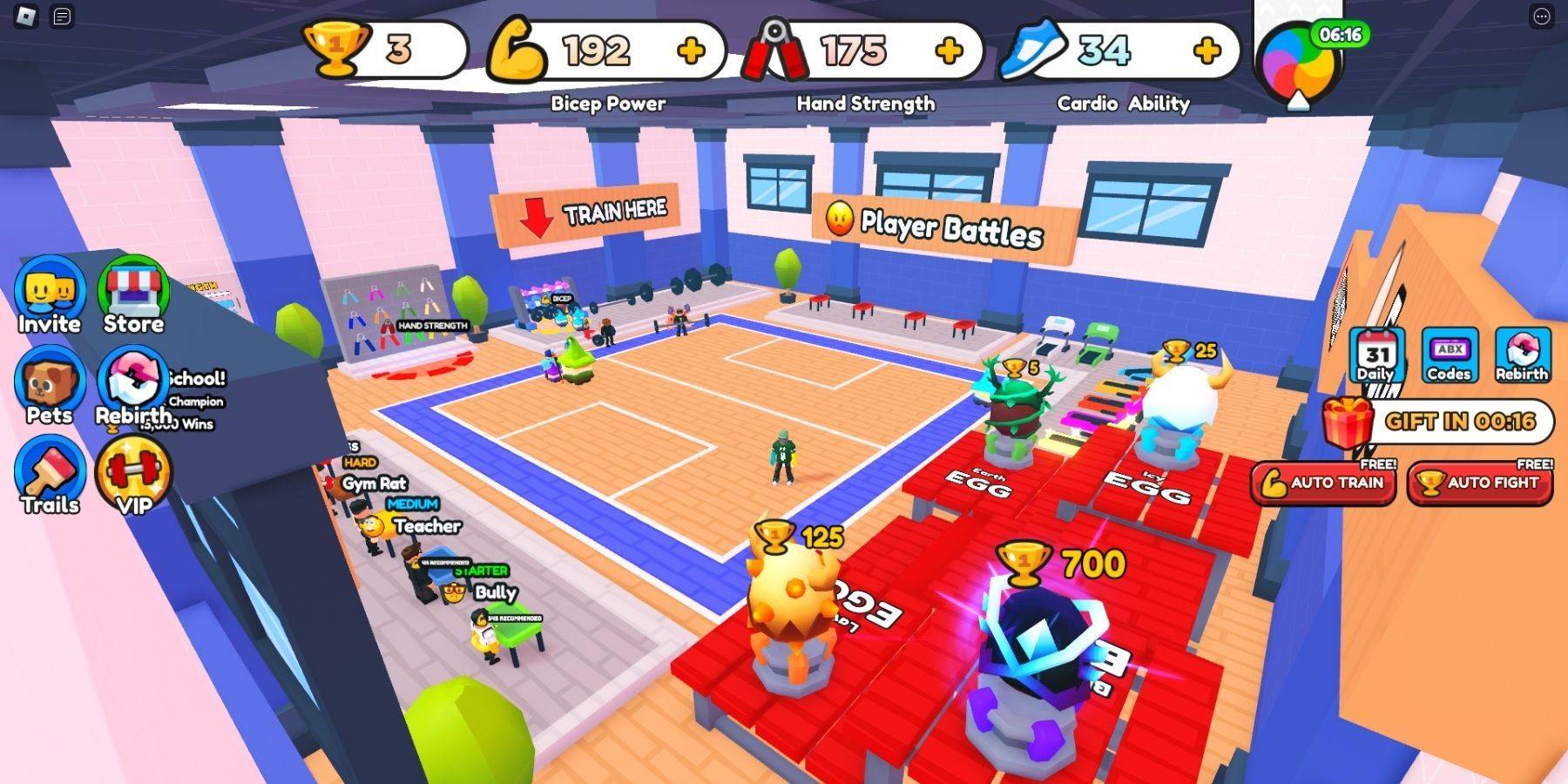 Arm Wrestle Simulator Code Image