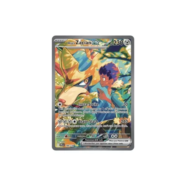 Hop's Zacian ex - 186/159