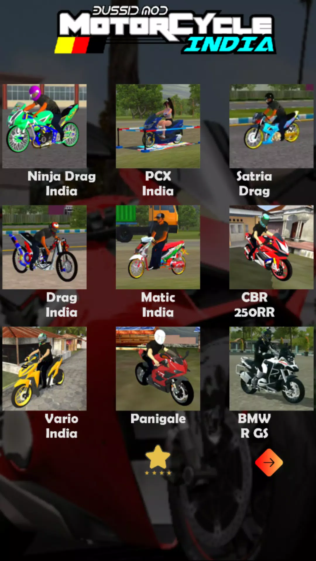 Bussid Mod Motorcycle India 스크린샷 1