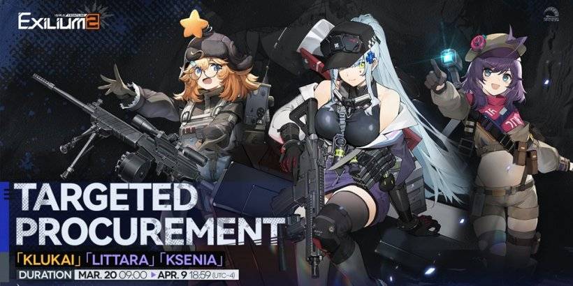 女孩的前线2：Exilium通过新的Elite娃娃和游戏中的免费赠品推出了Aphelion更​​新