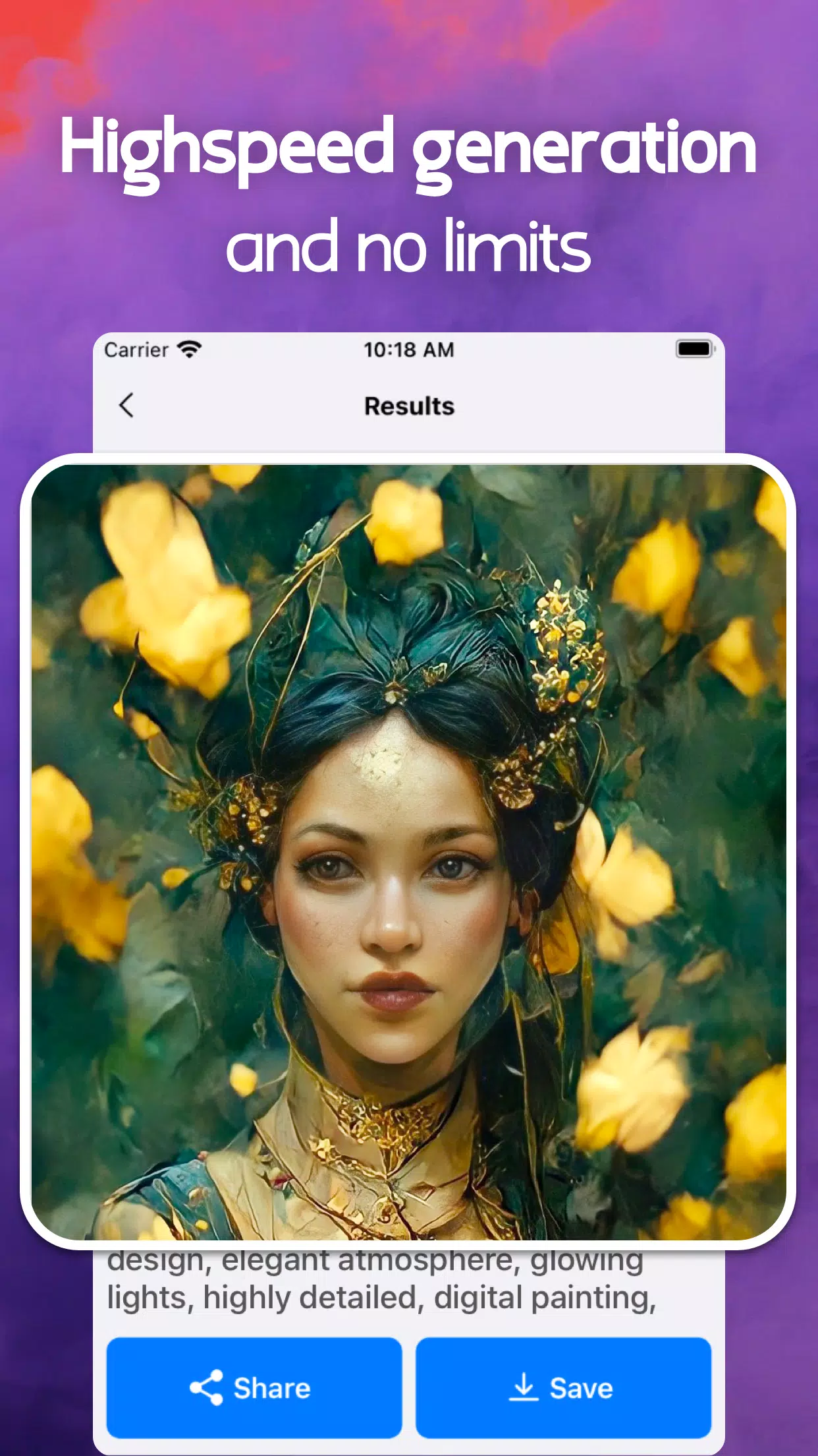 AI Generated Art Generator Captura de tela 0
