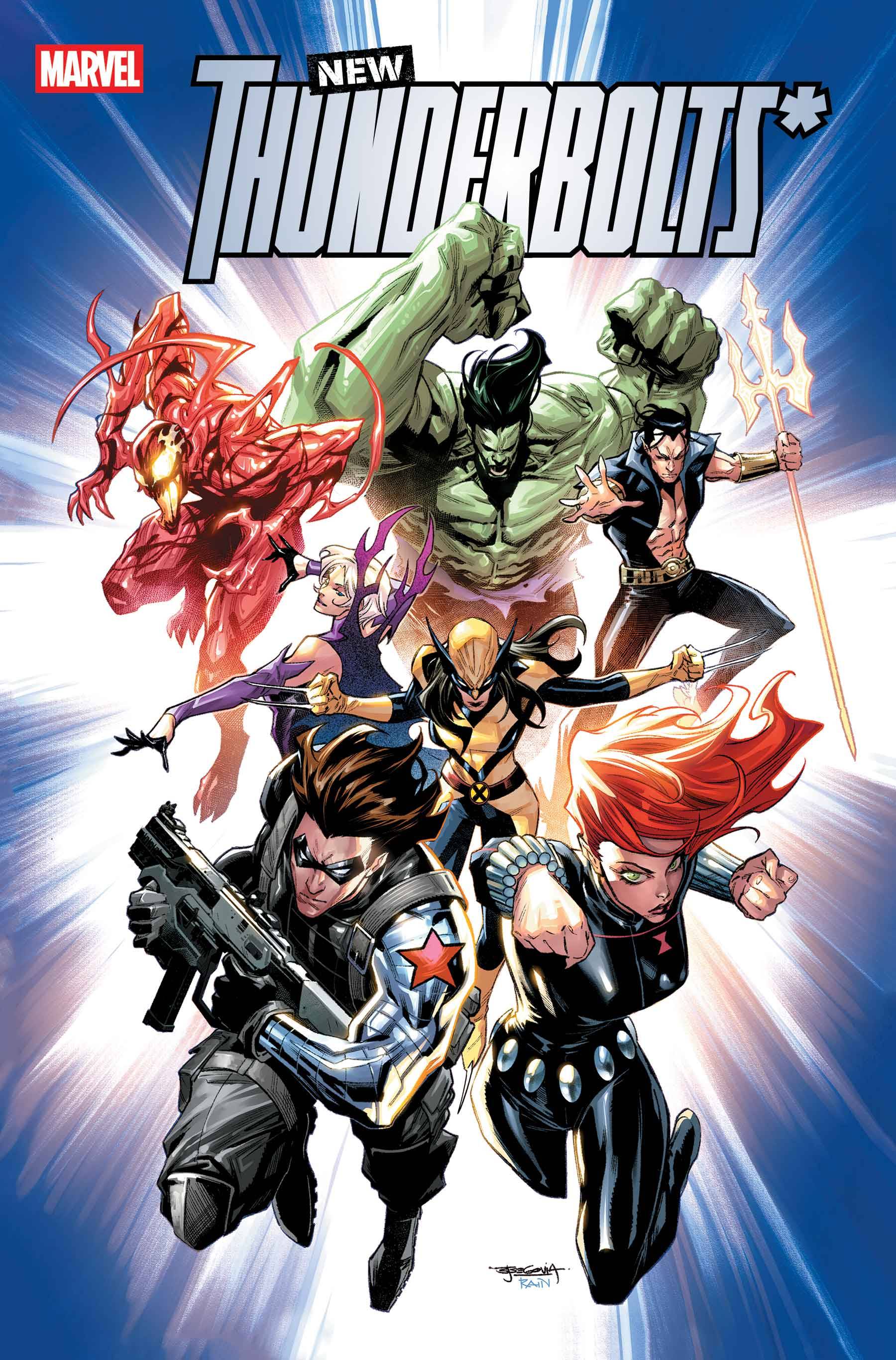 New Thunderbolts* #1 Cover Art by Stephen Segovia. (Image Credit: Marvel)