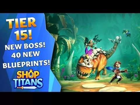 Shop Titans prehistoric update showcase