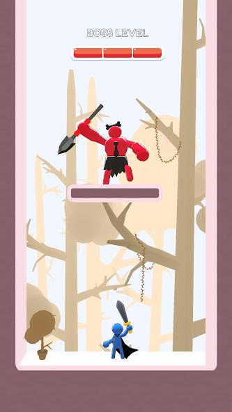 Stickman Teleport Master 3D Mod Captura de tela 2