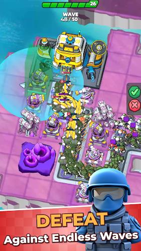 Schermata Island Defense TD - Tower War 3