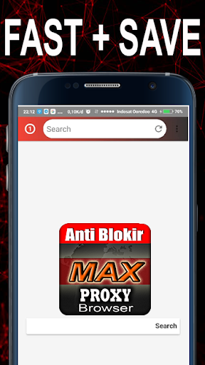MAX-Proxy Browser Anti Blokir 스크린샷 0