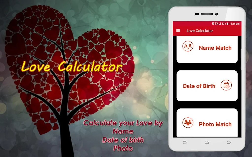 True Love Calculator ဖန်သားပြင်ဓာတ်ပုံ 0
