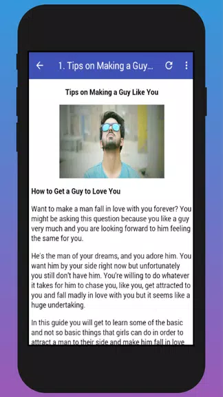 How To Make a Guy Fall in Love With You 스크린샷 1