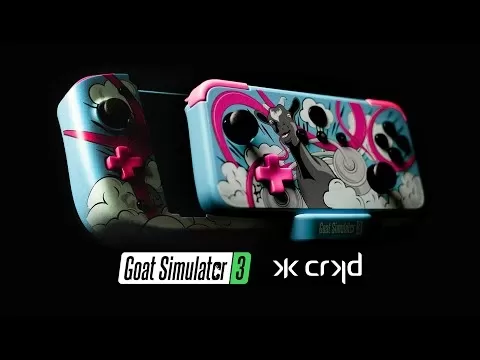CRKD X Goat simulator controller