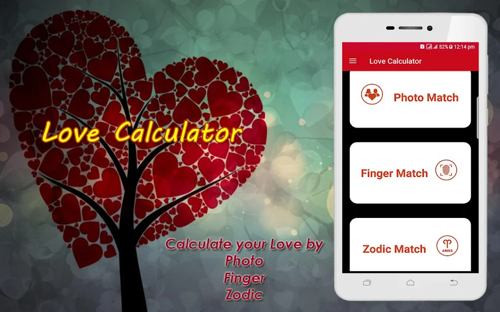 True Love Calculator ဖန်သားပြင်ဓာတ်ပုံ 1