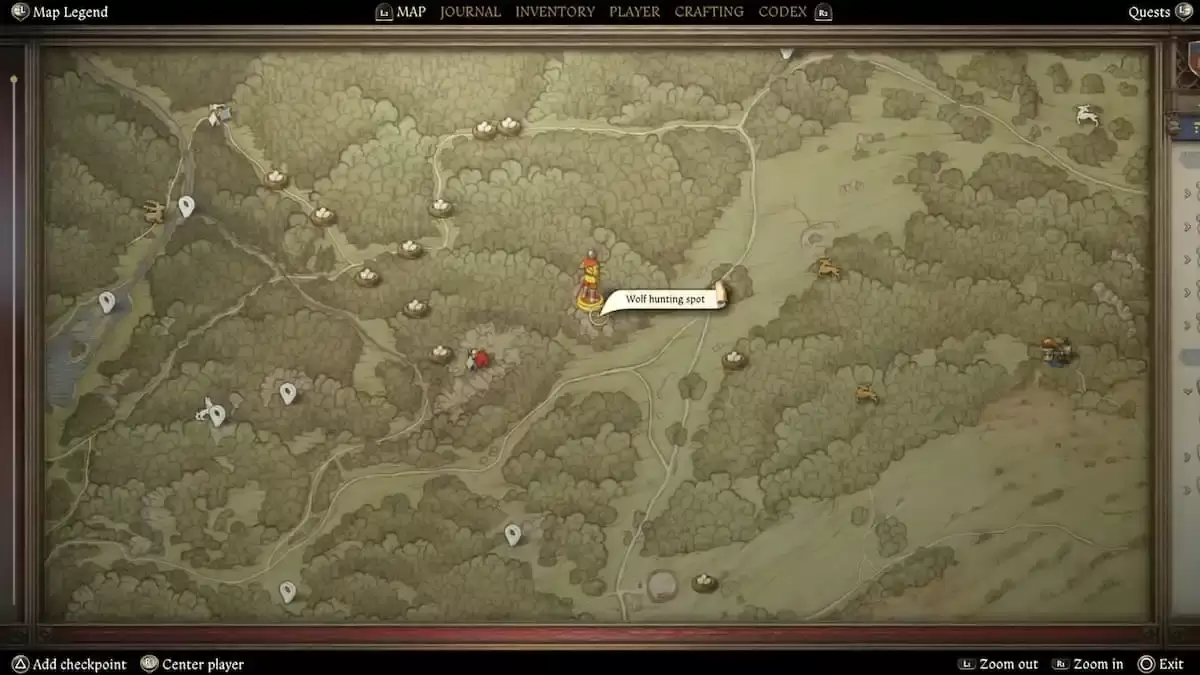 First treasure map location