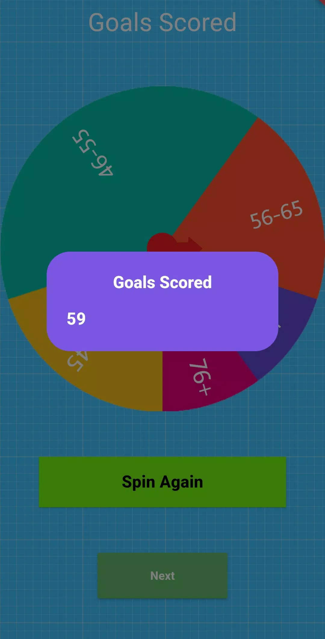 Soccer Coach Career Wheel Capture d'écran 1