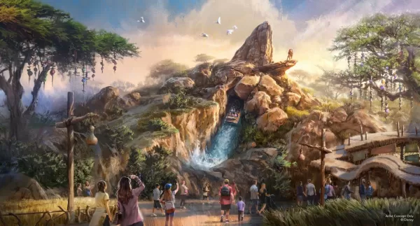 The Lion King ride concept image