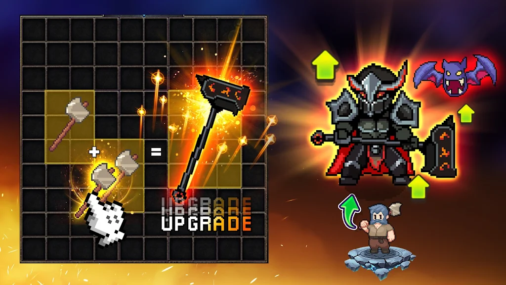Guardian War: RPG Pixel Hero ဖန်သားပြင်ဓာတ်ပုံ 1