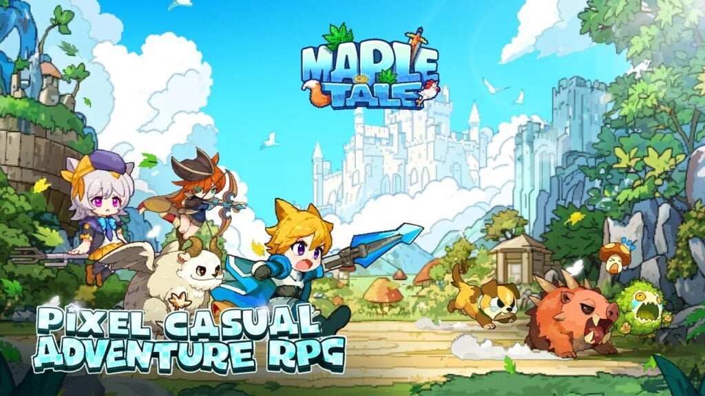 メープルテールは、過去と未来が衝突するメイプルストリーのようなRPGです