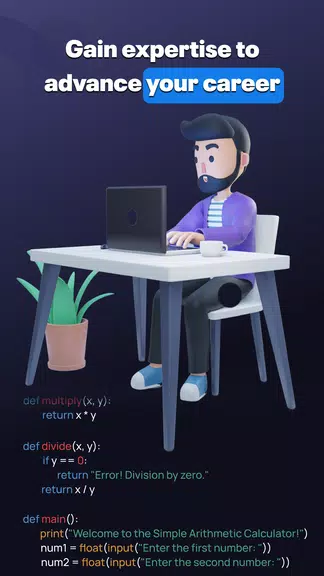 Python Master - Learn to Code Captura de pantalla 3