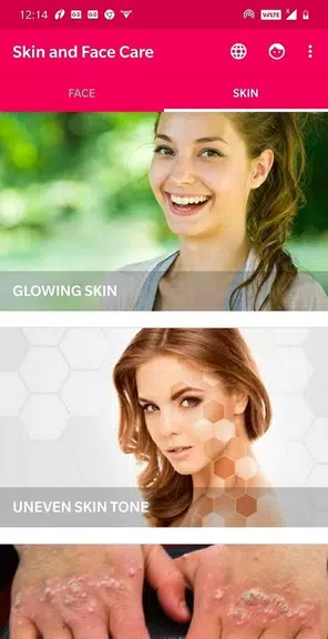 Skin and Face Care - acne, fai Captura de pantalla 2