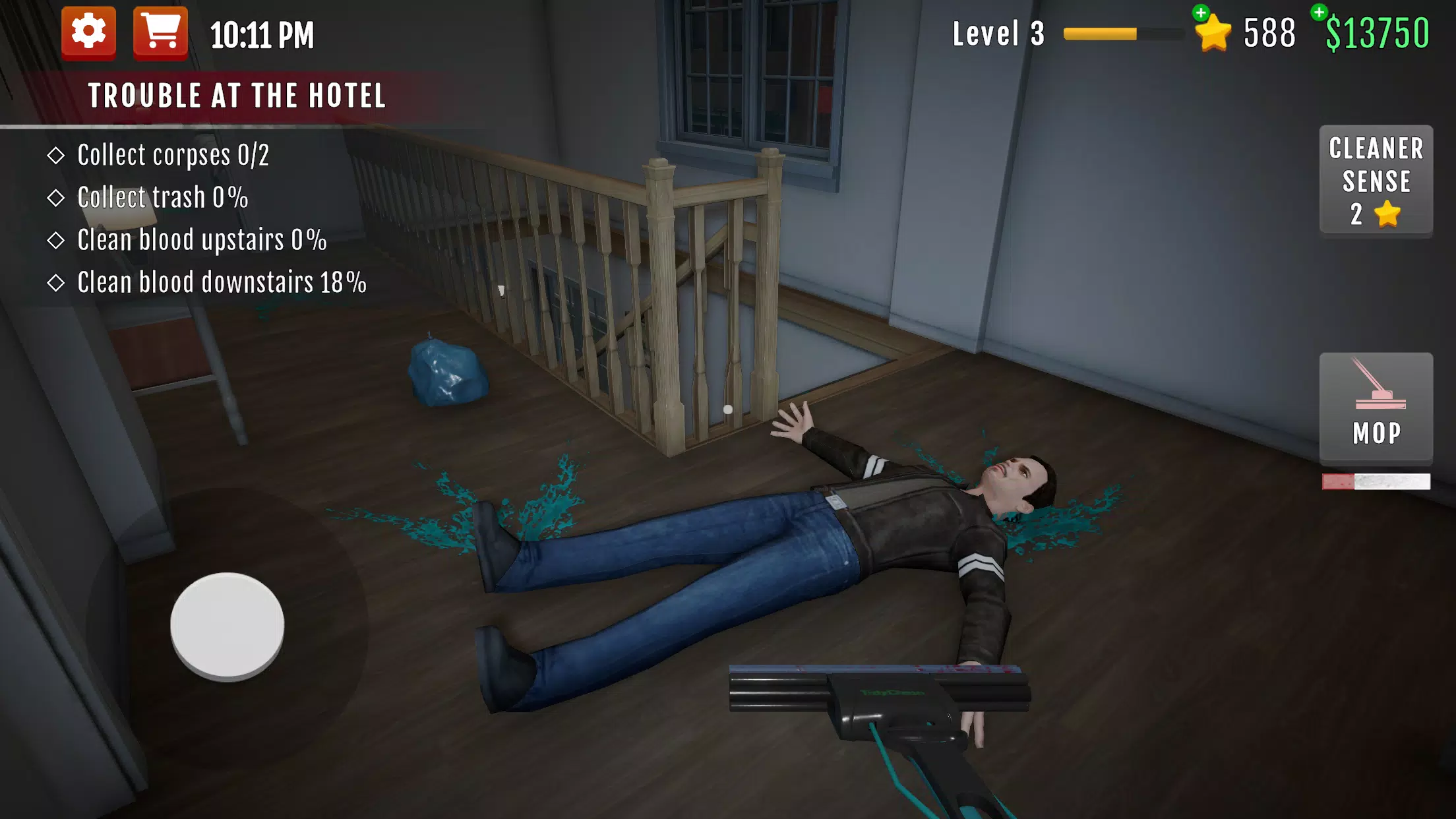 Crime Scene Cleaner: Mobile 3D Captura de tela 0