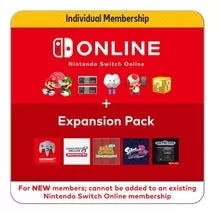 Nintendo Switch Online + 扩展包订阅卡