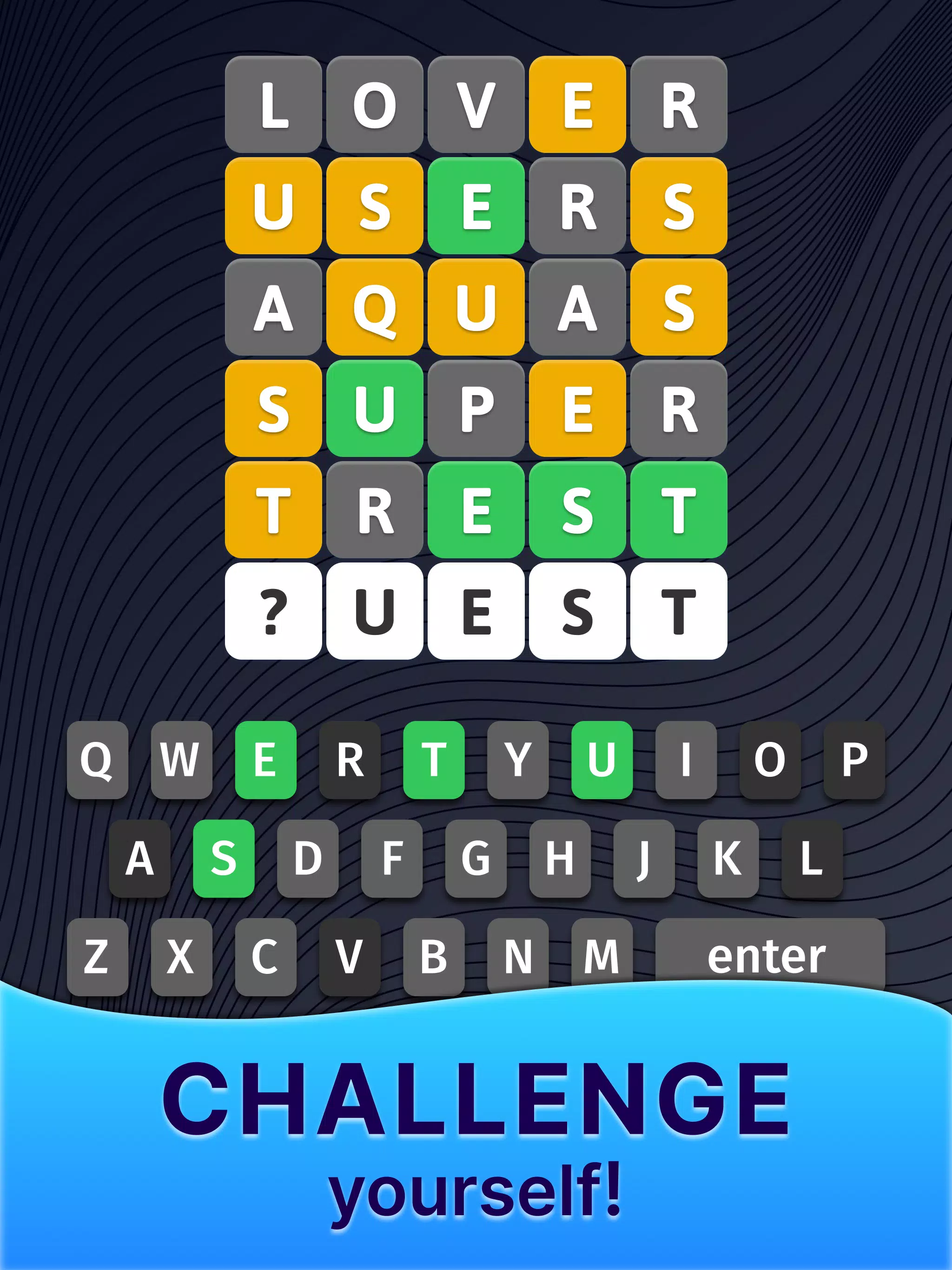The Hidden Letter Games－Words 스크린샷 3