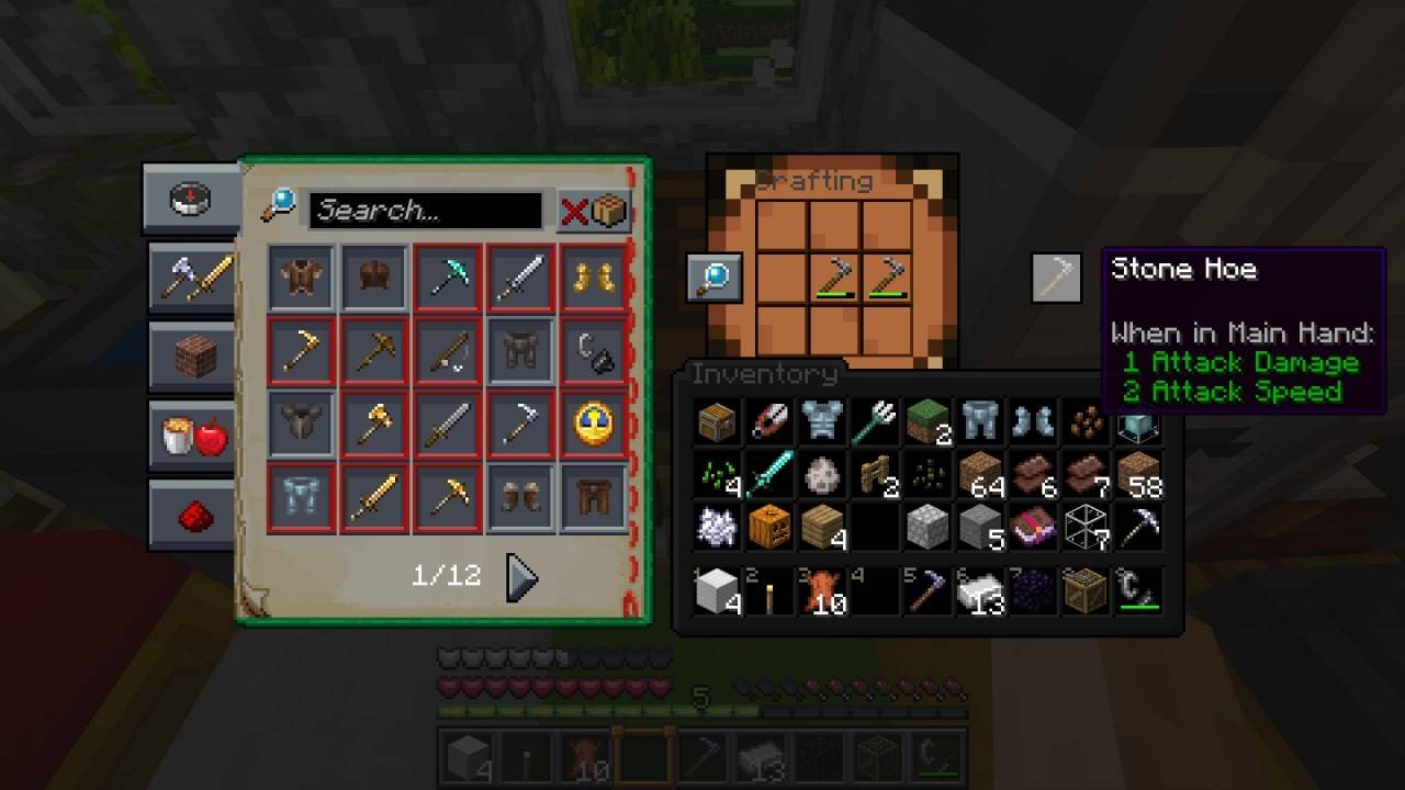 Minecraft中的維修項目