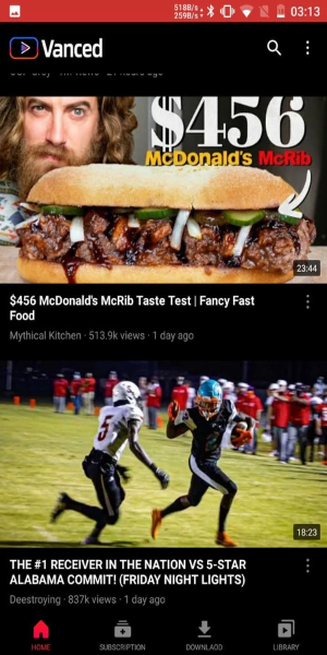 vancedTube