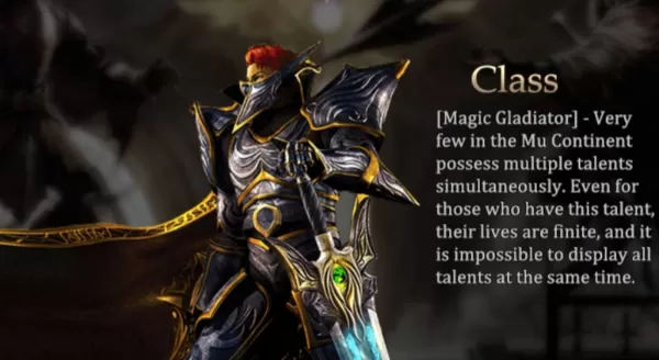 Magic Gladiator Class Guide for MU Immortal