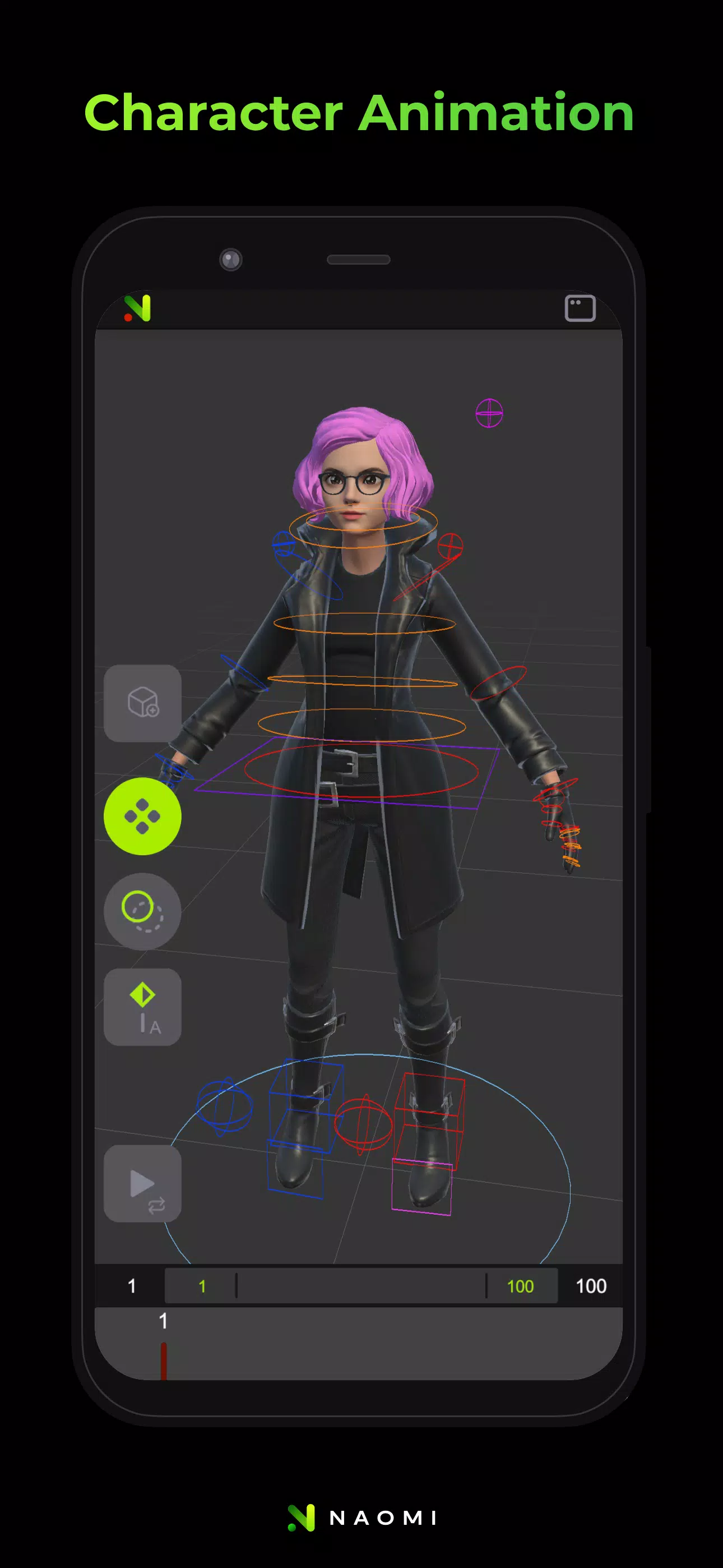 Naomi Animation Captura de tela 0