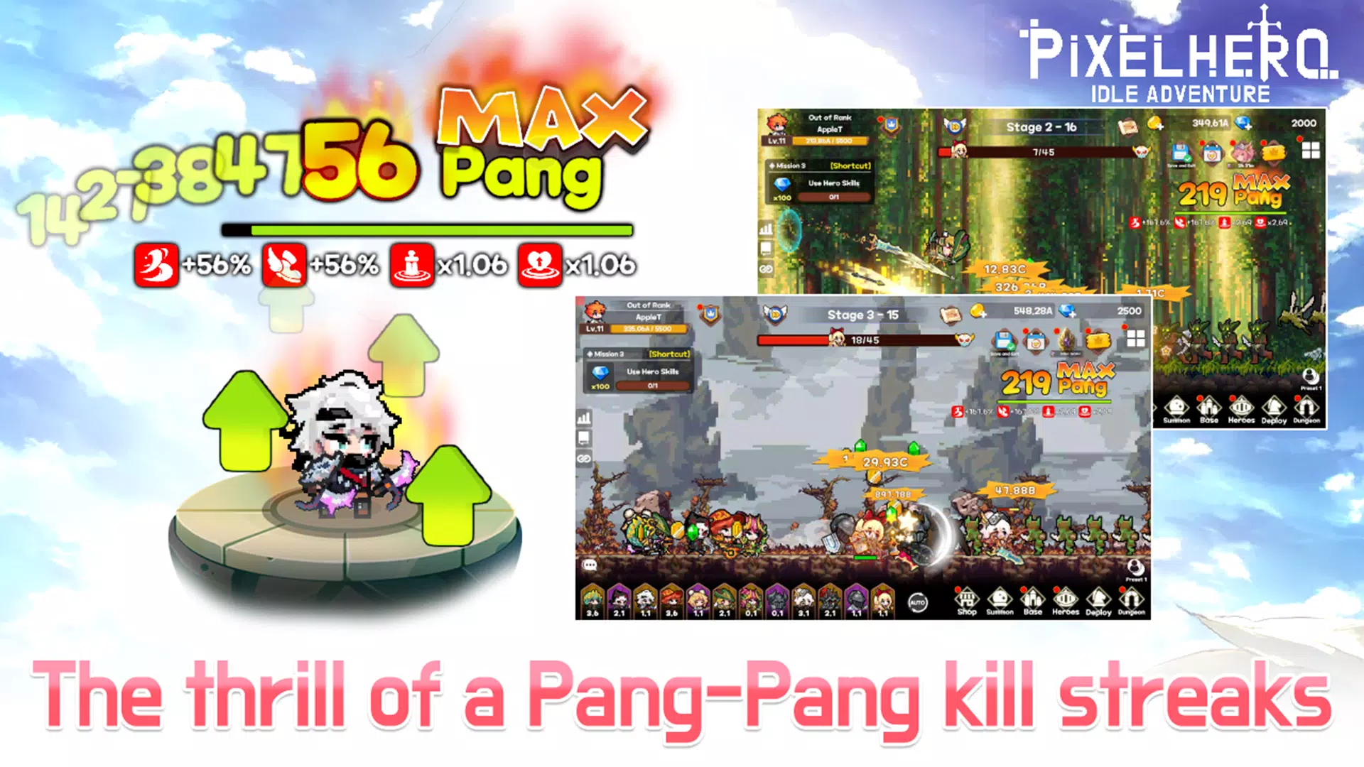 Pixel Heroes Idle スクリーンショット 3