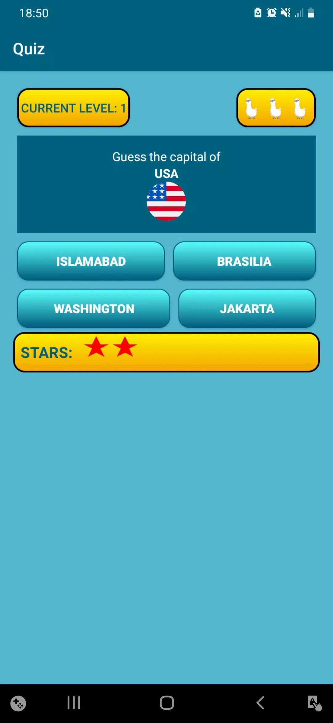 Countries, capitals, flags - W應用截圖第0張