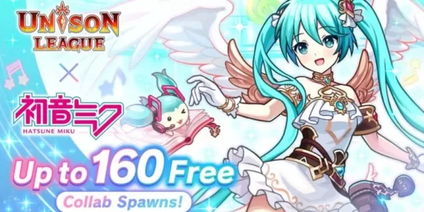 Unison League s'associe à Hatsune Miku, Vocaloid Stars