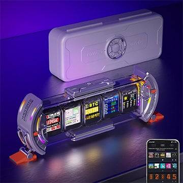 Cyberpunk -LED -Pixeluhr: billigste auf Aliexpress