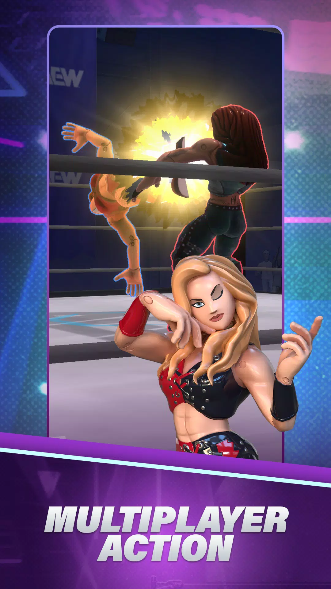 AEW: Figure Fighters Wrestling 스크린샷 2