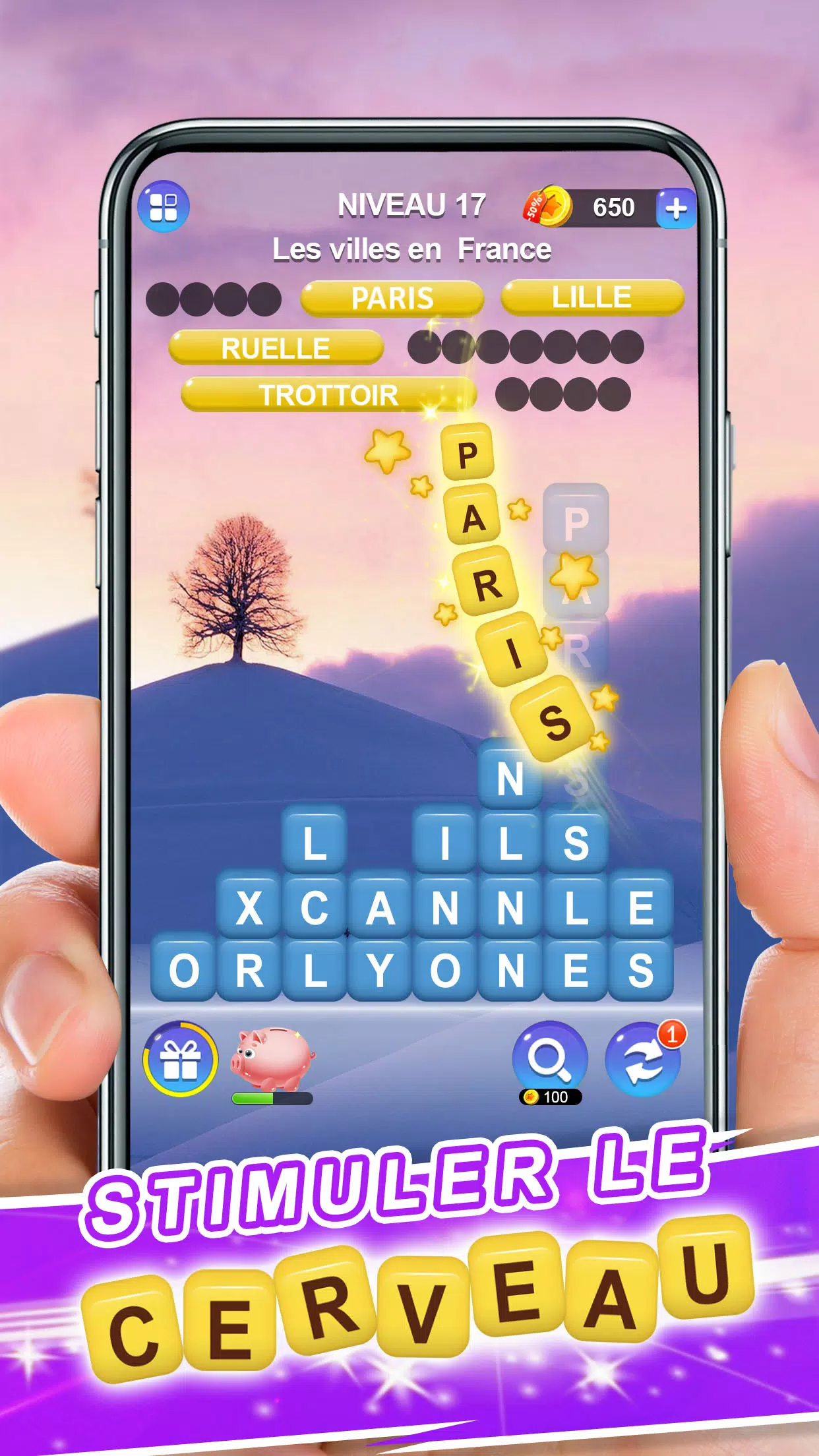 Briser des Mots : Jeu de Mots Capture d'écran 1