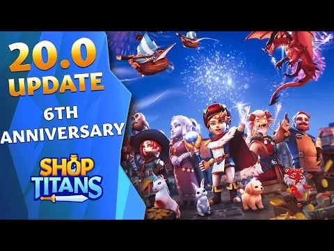 Shop Titans Anniversary Celebration: New Content & Major Updates