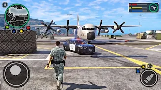 Police Car Chase Criminal Game Zrzut ekranu 0