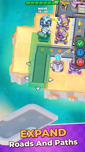 Schermata Island Defense TD - Tower War 2