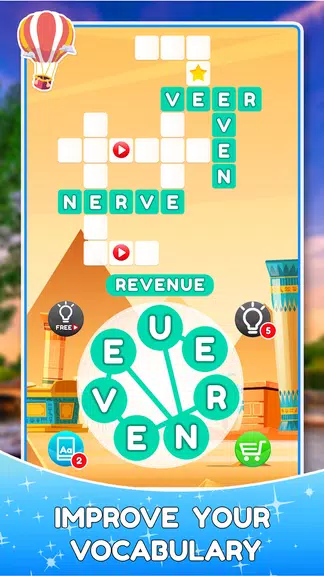 Word Travels Crossword Puzzle 스크린샷 3