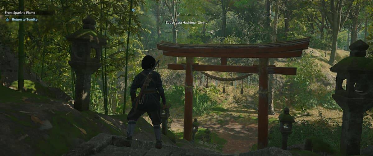 Torii Gate Climb in Assassin